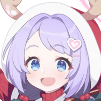 ハナエ（クリスマス）の顔アイコン