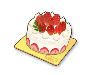 ブルアカ贈り物、大きなホールケーキ